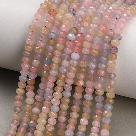 Dyed Natural White Jade Beads Strands GG-CBAF9EE-A11-3x4mm-1