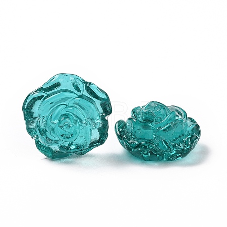 Handmade Lampwork Flower Beads LAMP-C004-05E-1