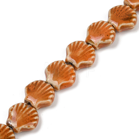 Handmade Porcelain Beads Strands PORC-Q002-01A-10-1