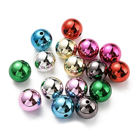 UV Plating Acrylic Beads PACR-G001-01D-1