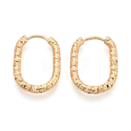 304 Stainless Steel Hoop Earrings STAS-T074-31G-1