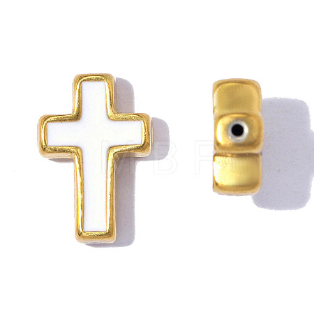 Easter 304 Stainless Steel with Enamel Beads SA-OY001-08G-01-1