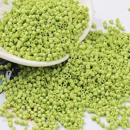 Baking Paint Glass Seed Beads X-SEED-S042-05B-62-1