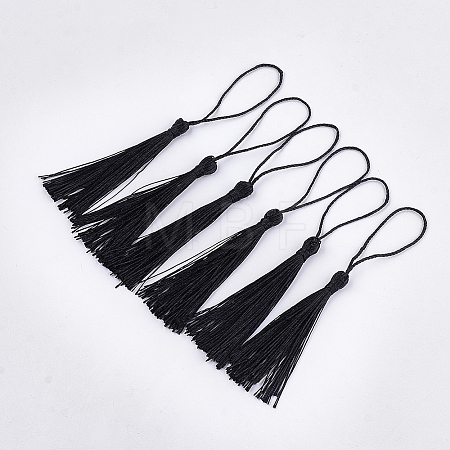 Polyester Tassel Big Pendant Decorations X-FIND-S307-01-1