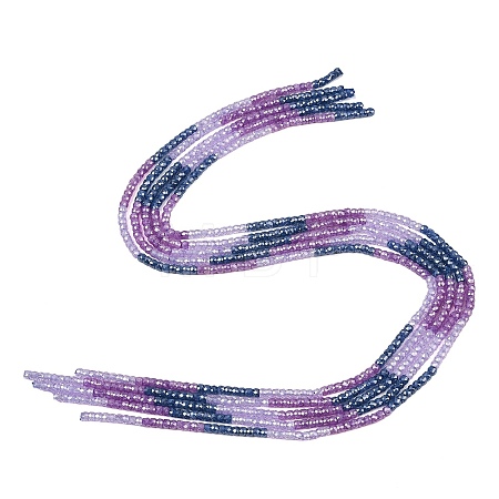 Cubic Zirconia Beads Strands ZIRC-P125-2x3mm-23-1