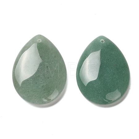 Natural Green Aventurine Pendants G-Z088-02A-1