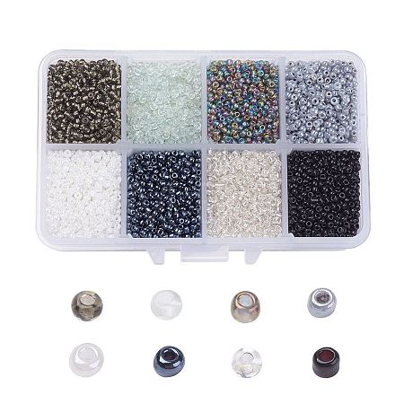 12/0 Glass Seed Beads SEED-X0050-2mm-02-1