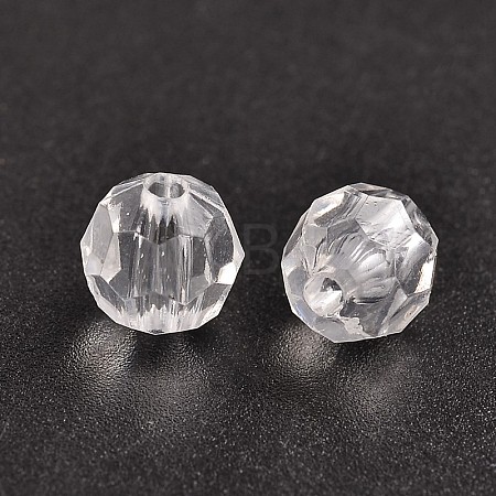 Transparent Acrylic Beads DB6mmC01-1