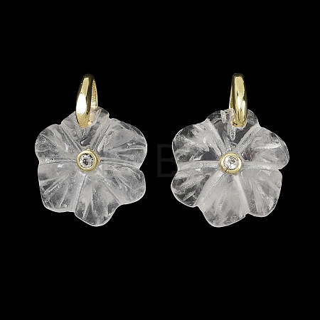 Natural Quartz Crystal Pendants GG-NH0016-01G-06-1