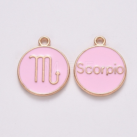 Alloy Enamel Pendants LS-X-ENAM-S124-01B-09L-1
