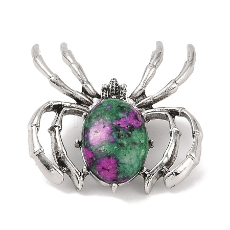 Natural Ruby in Zoisite Brooches G-A224-01AS-04-1