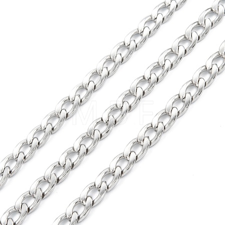Tarnish Resistant 304 Stainless Steel Twisted Chains CHS-O011-01P-1
