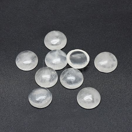 Natural Quartz Crystal Cabochons X-G-G788-D-10-1