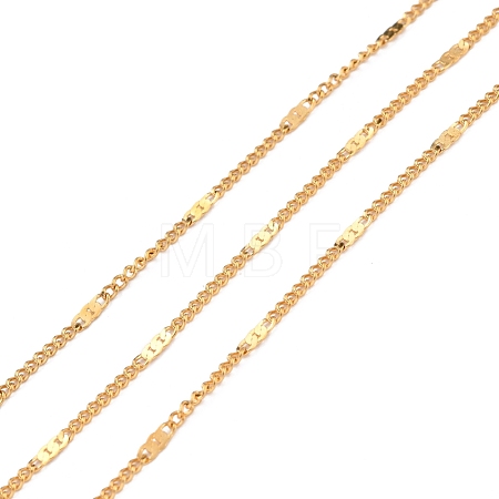 304 Stainless Steel Figaro Chain CHS-D033-04G-1