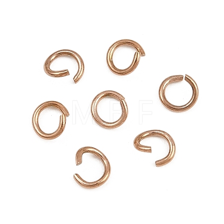 304 Stainless Steel Open Jump Rings STAS-M235-02C-RG-1