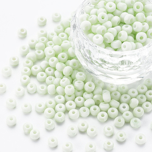 6/0 Glass Seed Beads SEED-T005-14-B17-1