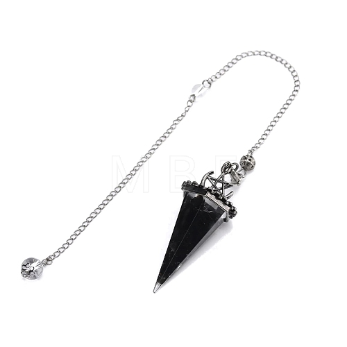 Resin Pointed Dowsing Pendulums PW-WGD4C0F-04-1