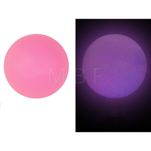 Round Luminous Silicone Beads LUMI-PW0004-009B-05-1