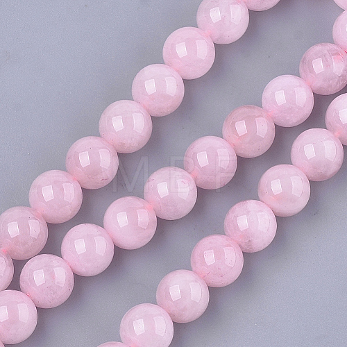 Natural Rose Quartz Beads Strands G-S333-10mm-033-1