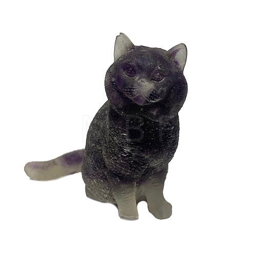 Resin Cat Display Decoration PW-WG87501-03-1