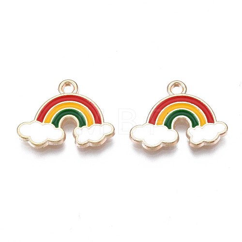 Alloy Enamel Pendants ENAM-S126-149-1