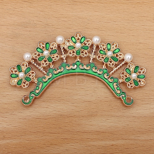 Crown Alloy Enamel Hair Finding PW-WGD2F69-07-1