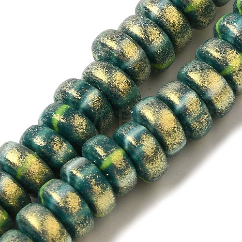 Handmade Polymer Clay Beads Strands CLAY-H006-03I-1