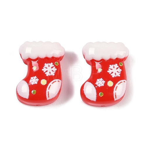 Christmas Theme Opque Resin Decoden Cabochons CRES-M036-03C-1