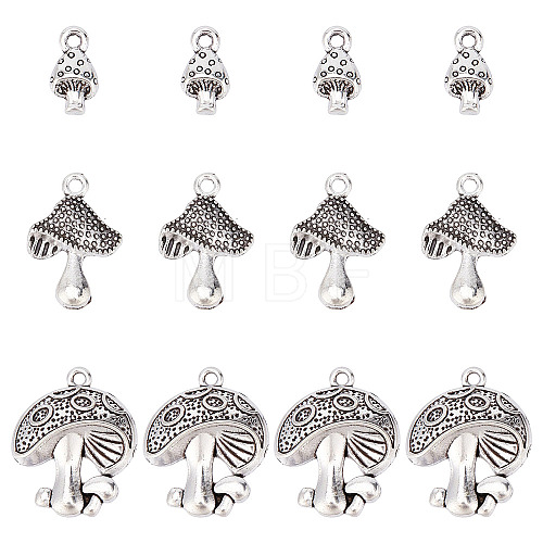 60Pcs 3 Styles Tibetan Style Alloy Pendants TIBEP-SC0002-27-1