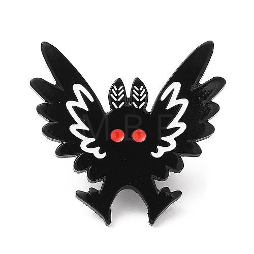 Halloween Bat Enamel Pin JEWB-A011-01EB-04-1