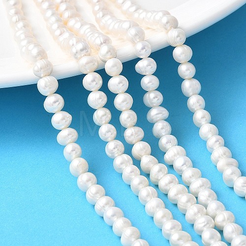 Natural Cultured Freshwater Pearl Beads Strands PEAR-I007-07O-02C-1