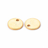 201 Stainless Steel Stamping Blank Tag Pendants STAS-T058-8mm-G-3