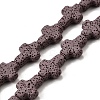Natural Lava Rock Beads Strands G-L498-E01-01B-1