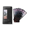 6Pcs 3 Styles Transparent PVC Floral Bookmark DIY-D075-06-4
