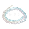 Transparent Painted Glass Beads Strands LS-DGLA-A034-T1mm-A21-5