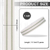 Cotton Stripe Pattern Ribbon OCOR-WH0078-550B-2