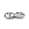 304 Stainless Steel Fold Over Clasps STAS-M119-05P-03-1