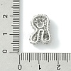 Rack Plating Brass Clear Cubic Zirconia Pendants KK-S378-01P-R-3