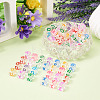 50Pcs Acrylic European Beads MACR-TADJ0001-13L-8
