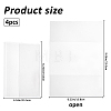 Transparent PVC Book Cover AJEW-WH0596-723A-2