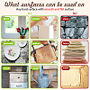 12 Sheets 12 Style PVC Stickers DIY-WH0570-006-5