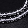 Round Natural Grade AA Quartz Crystal Beads Strands LS-G-H1648-6mm-01N-AA-2