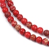 Dyed Natural Regalite/Imperial Jasper/Sea Sediment Jasper Beads Strands G-B124-C04-16-2