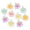 Resin Pendants RESI-D016-04B-2