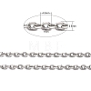 304 Stainless Steel Cable Chains CHS-K002-28-2