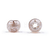 6/0 Imitation Jade Glass Seed Beads SEED-N004-006-04-2
