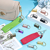 20Pcs 8 Colors Iron Keychain Clasp Findings IFIN-SP0001-66-4