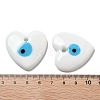 Handmade Evil Eye Lampwork Pendants LAMP-F035-11F-3