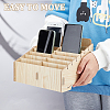 14-Grid Detachable Wooden Cell Phone Storage Box AJEW-WH0348-154B-3