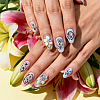 Stainless Steel DIY Nail Art Templates MRMJ-WH0092-258-6